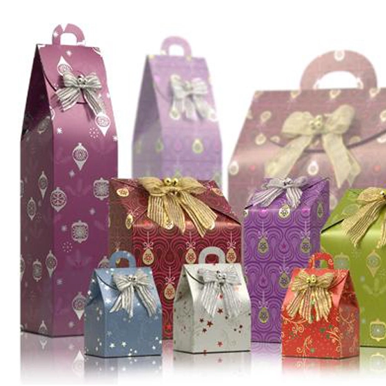 Christmas boxes - Designed and created by Peter Segasby.